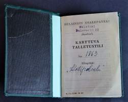 Helsingin OsakepankkiKarttuva talletustili