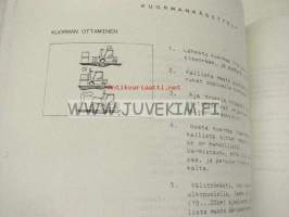 Mitsubishi FD35, FD40, FD45, FD50C, FD50 -haarukkatrukki käyttöohjekirja