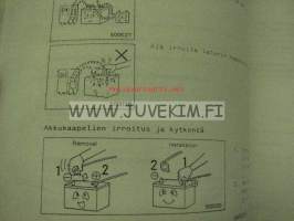 Mitsubishi FD35, FD40, FD45, FD50C, FD50 -haarukkatrukki käyttöohjekirja