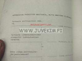 Mitsubishi FD35, FD40, FD45, FD50C, FD50 -haarukkatrukki käyttöohjekirja