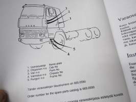 Sisu Varaosakirja III Spare Parts 140-198 (Perä) 08.91