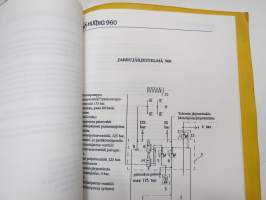 Huddig 960 - C6 kaivurikuormaaja käyttöohjekirja, kopio