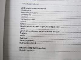 JCP 3 DS kuormain käyttöohjekirja, KOPIO