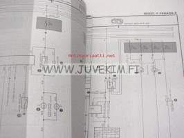 Toyota Corona &amp; Carina AT 190 series, ST191 series, CT190 series, Feb. 1992 repair manual for chassis and body -korjaamokirja