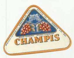 Champis -   juomaetiketti