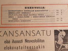 SNS-lehti N:o 15-16, 1949 Suomi-Neuvostoliitto seuran äänenkannattaja. mm. Trotski: Tarvitsemme Saksan sotavoimia päästäksemme valtaan.