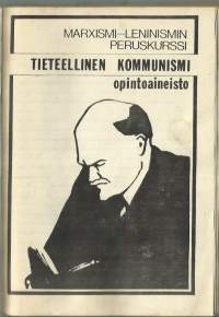 Tieteellinen kommunismi - Marx-Leninismin peruskurssi  moniste 1975