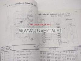 Mitsubishi Lift Trucks Parts List KFD20, KFD23, KFD25, FD20, FD23, FD25 -varaosaluettelo