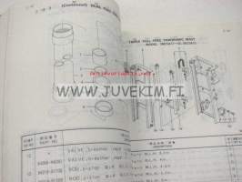 Mitsubishi Lift Trucks Parts List KFD20, KFD23, KFD25, FD20, FD23, FD25 -varaosaluettelo