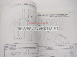 Mitsubishi Lift Trucks Parts List KFD20, KFD23, KFD25, FD20, FD23, FD25 -varaosaluettelo