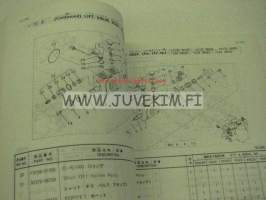 Mitsubishi Lift Trucks Parts List KFD20, KFD23, KFD25, FD20, FD23, FD25 -varaosaluettelo