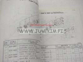 Mitsubishi Lift Trucks Parts List KFD20, KFD23, KFD25, FD20, FD23, FD25 -varaosaluettelo