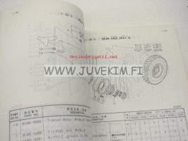 Mitsubishi Lift Trucks Parts List KFD20, KFD23, KFD25, FD20, FD23, FD25 -varaosaluettelo