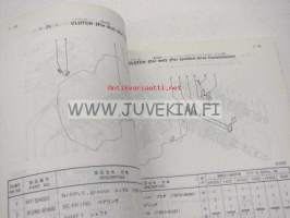 Mitsubishi Lift Trucks Parts List KFD20, KFD23, KFD25, FD20, FD23, FD25 -varaosaluettelo