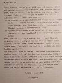 Odin Sjöholm, Ortnamn i Sibbo Borgby. Ägotvisten mellan Borgby och Lövkoski 1755