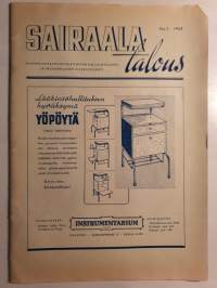 Sairaala talous 1949 No 2. Suomen sairaanhoitolaitosten hallinnollinen ja taloudellinen aikakauslehti