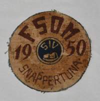 Hihamerkki FSOM 1950 Snappertuna