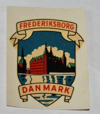 Matkailumerkki Liotettava Fredriksborg  Danmark