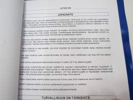 LM TRAC 686 monitoimikone - Käyttäjän ohjekirja -käyttöohjekirja KOPIO / operator´s manual in finnish, COPY