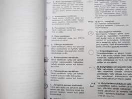LM TRAC 686 monitoimikone - Käyttäjän ohjekirja -käyttöohjekirja KOPIO / operator´s manual in finnish, COPY