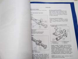 LM TRAC 686 monitoimikone - Käyttäjän ohjekirja -käyttöohjekirja KOPIO / operator´s manual in finnish, COPY