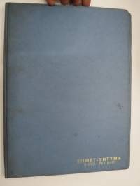 Siimet puoliperävaunu Tyyppi T-8/12.00-20/GN Rakenne-, huolto-, ja varaosakirja / trailer manual, details