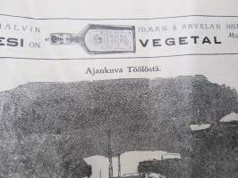 Tuulispää 1926 nrot 18-20, vappuna 29.4.1926 -pilalehti, Suomalaisten Sanomalehtimiesten Lepokotisäätiön julkaisu