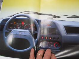 Peugeot 309 1989 -myyntiesite / sales brochure