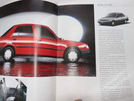 Peugeot 309 1989 -myyntiesite / sales brochure