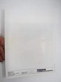 Mazda 929 1987 -myyntiesite / brochure