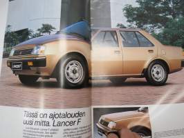 Mitsubishi Lancer F 1983 -myyntiesite / brochure