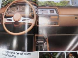 Mitsubishi Lancer F 1983 -myyntiesite / brochure