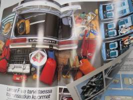 Mitsubishi Lancer F 1983 -myyntiesite / brochure