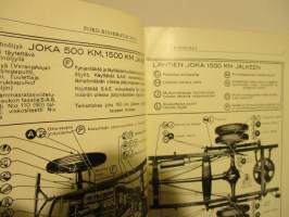 Ford Kuormavaunun Käsikirja 1934 - käyttöohjekirja