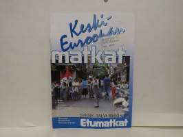 Etumatkat Keski-Euroopan matkat syksy/talvi 89/90