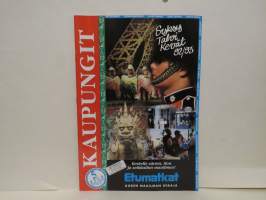 Etumatkat kaupungit syksy, talvi, kevät 92/93