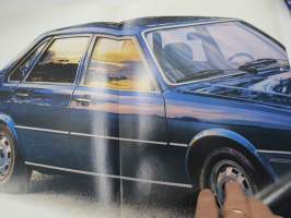 Audi 80 -myyntiesite / sales brochure