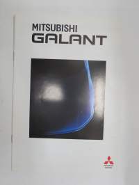 Mitsubishi Galant 1997 -myyntiesite / sales brochure