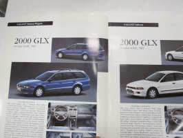 Mitsubishi Galant 1997 -myyntiesite / sales brochure