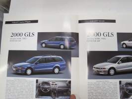 Mitsubishi Galant 1997 -myyntiesite / sales brochure