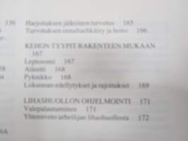 Kehon rakenne, toiminta ja lihashuolto