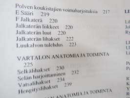 Kehon rakenne, toiminta ja lihashuolto