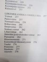 Kehon rakenne, toiminta ja lihashuolto