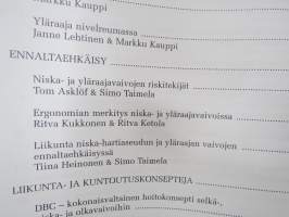 Niska- ja yläraajavaivojen ennaltaehkäisy, hoito ja kuntoutus