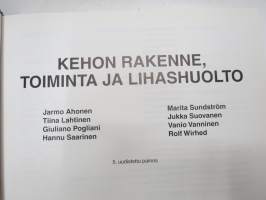 Kehon rakenne, toiminta ja lihashuolto