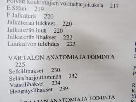 Kehon rakenne, toiminta ja lihashuolto