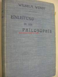 Einleitung in die philosophie