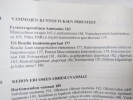 Liiikunta, lihashuolto, terveys 1 - Urheiluvammat - ennaltaehkäisy, hoito ja kuntoutus