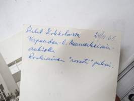 Mieskuoroja valokuvissa, Rannikon Laulumiehet, Mieskuoro Sirkat, Kokkolan Lauluveikot, Porin Mies-Laulu, 10 kpl valokuvia