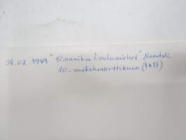 Mieskuoroja valokuvissa, Rannikon Laulumiehet, Mieskuoro Sirkat, Kokkolan Lauluveikot, Porin Mies-Laulu, 10 kpl valokuvia